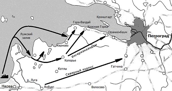 Полк в наступлении схема