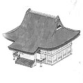 Japanese shrine type Iriemoya