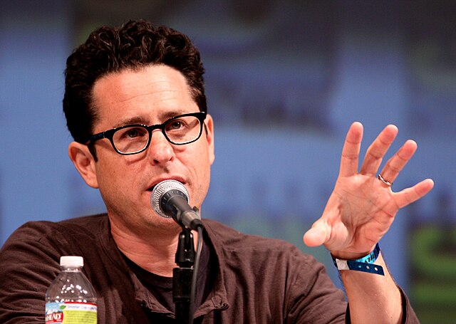 Abrams speaking at San Diego Comic-Con International in 2010