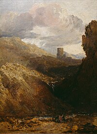 JMW Turner - Dolbadarn Castle - Studium für das Diplom Picture.jpg