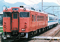 キハ47 1501・朱色（1987年）