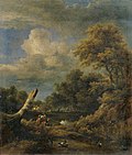 Thumbnail for File:Jacob van Ruisdael - Wild Duck Shooting WLC WLC P148.jpg