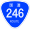 Japanska nationella vägskylt 0246.svg