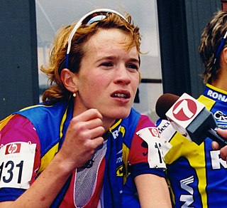 Geneviève Jeanson Canadian racing cyclist