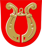 The horse collar pictured in the former coat of arms of Jeppo Jepua.vaakuna.svg
