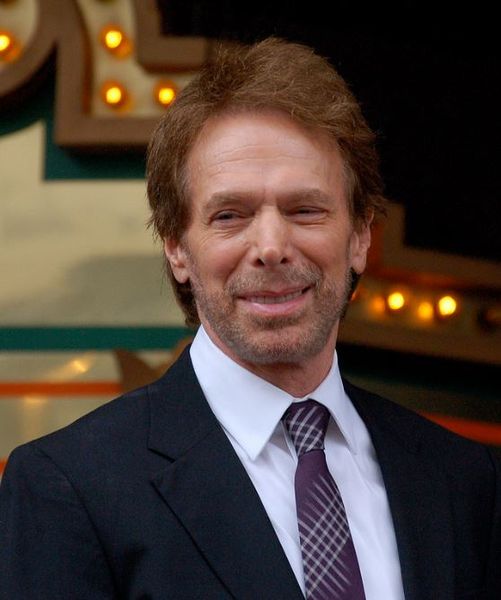 Bruckheimer at a ceremony to receive a star on the Hollywood Walk of Fame in June 2013
