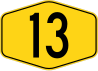 Federal Route 13 shield}}