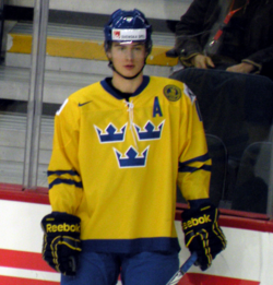 Johan Sundström alle 20-vuotiaiden MM-kilpailuissa vuonna 2012.