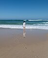 Image 846Jules at the beach, Praia D'El Rey, Amoreira, Portugal