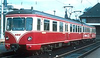 ET 58 au Rheinuferbahnhof de Bonn (vers 1980)