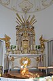 Deutsch: Sankt Johannes-Baptist Enthauptungskapelle in Eupen-Nispert, Altar