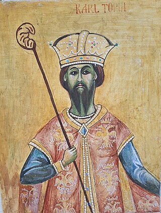 <span class="mw-page-title-main">Karl Thopia</span> 14th century Albanian prince and warlord