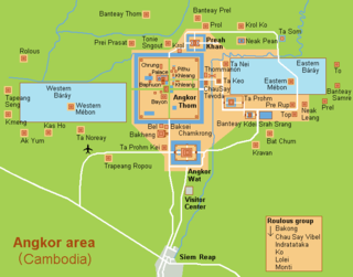 Angkor capital city of the Khmer Empire