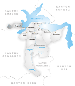 Hergiswil - Localizazion