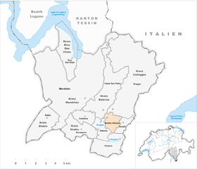 Localização de Morbio Inferiore