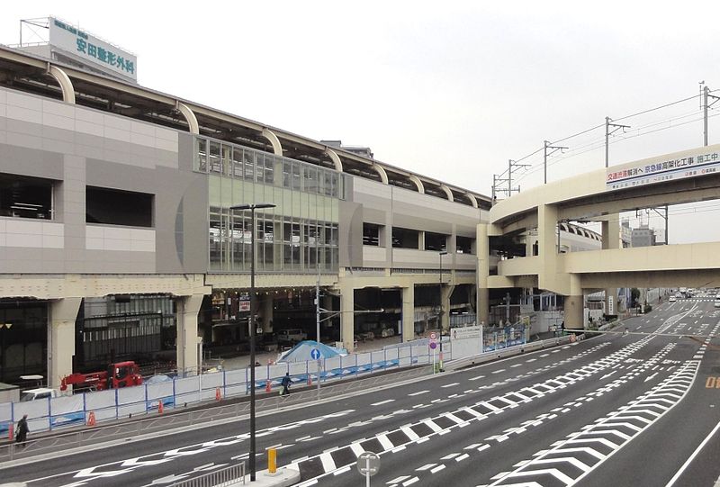 File:Keikyu Kamata station east 20130323.jpg