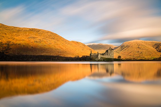 1st: Kilchurn Castle at sunrise