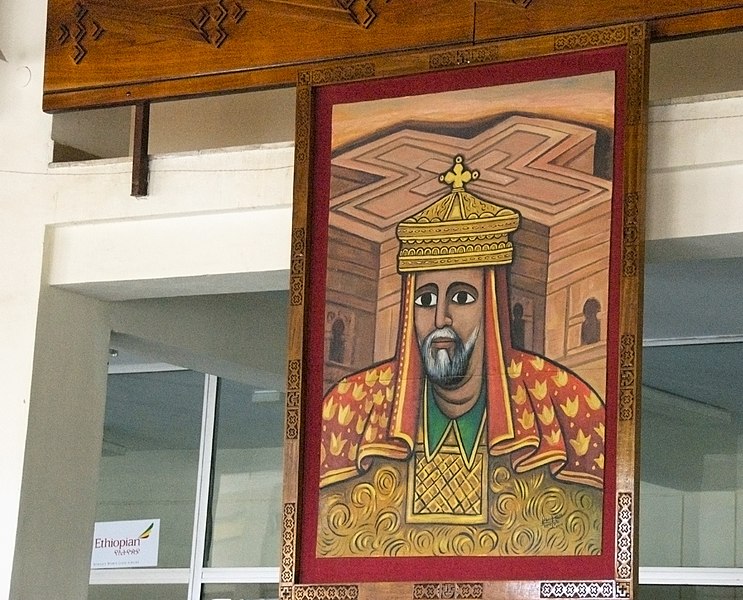 File:King Lalibela at the Airport (3427158478).jpg