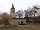 Village church tower