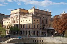 Die Kunstakademie in Stockholm (Kungliga Akademien för de fria konsterna), an der Weiss Gaststudent war.