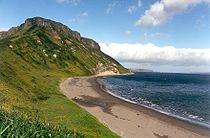 Pantai pulau Kuril