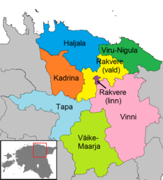 Lääne-Viru municipalities 2017.png