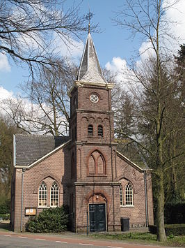 De voormalige kerk van Laag-Keppel, nu dienstdoend als kunstgalerie.
