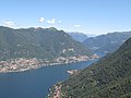 View of the lake from Brunate