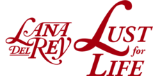 Description de l'image Lana Del Rey - Lust for Life logo.png.