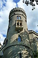 Schloss Landsberg Hauptturm mit Löwenerker