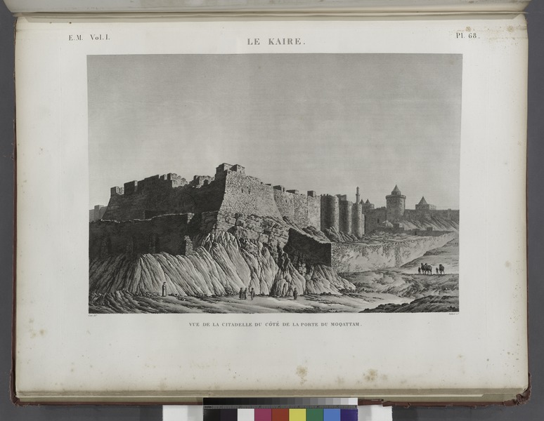 File:Le Kaire (Cairo). Vue de la Citadelle du côté de la porte Moqattam (NYPL b14212718-1268779).tiff