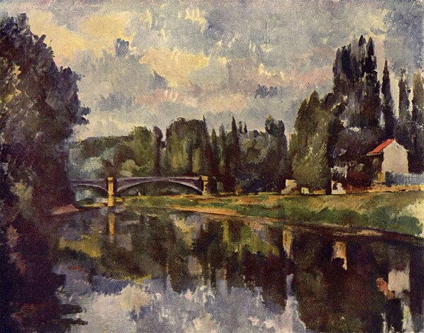 Les Bords de la Marne, 1888 by Paul Cézanne