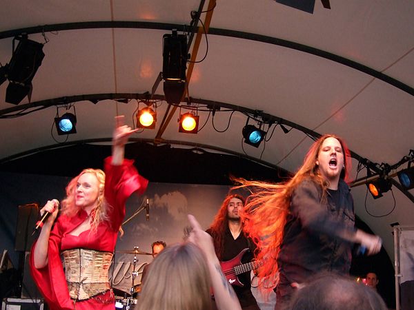 Liv Kristine and Alexander Krull, the band's founders