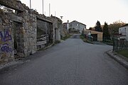 Čeština: Lesní ulice v Rudolfově, okres České Budějovice, Jihočeský kraj. English: Lesní street in Rudolfov, České Budějovice District, South Bohemian Region, Czechia.