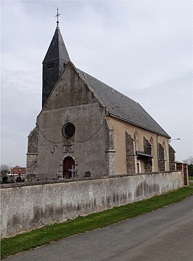 Vue d'ensemble de l'édifice.