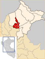 Location of the province Alto Amazonas in Loreto.svg