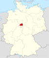Tyskland, beliggenhed af Northeim markeret