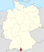 Locator map OA in Germany.svg