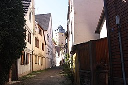 Muschelgasse in Lohr am Main