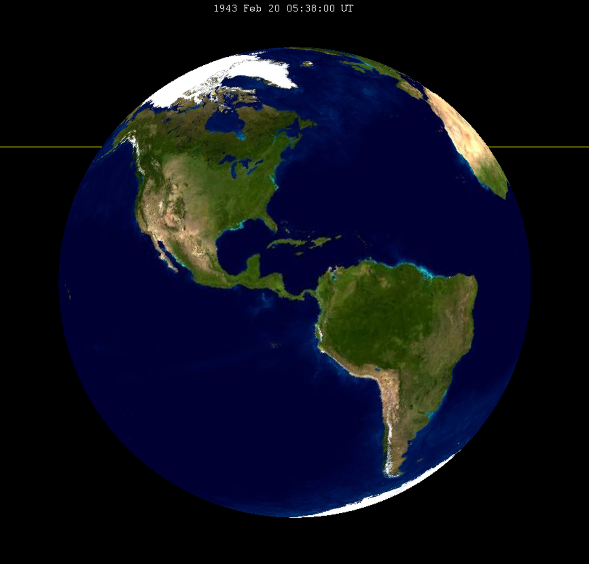 Lunar eclipse from moon-1943Feb20.png