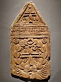 Qabar tal-ġebel ramli Kristjan tas-6 jew 7 seklu stela (Mużew ta’ Luxor)