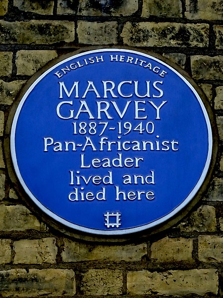 File:MARCUS GARVEY 1887-1940 Pan-Africanist Leader lived and died here.jpg