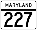 MD Route 227.svg