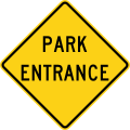 osmwiki:File:MUTCD-OH W11-H13 (Park Entrance).svg