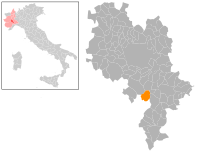 Localisation de Calosso