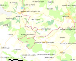 Kart over Grand-Failly