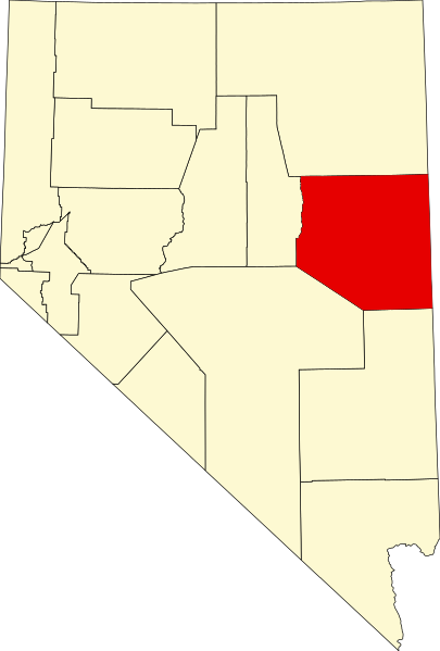 File:Map of Nevada highlighting White Pine County.svg