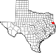 Map of Texas highlighting Shelby County.svg