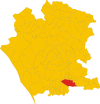 Locatie van Marcianise in Caserta (CE)