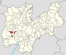 Localisation de Tione di Trento